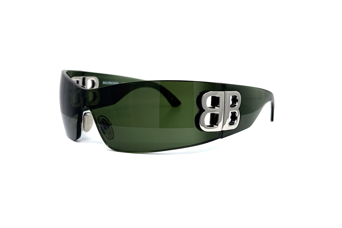 Round & Shield Sunglasses