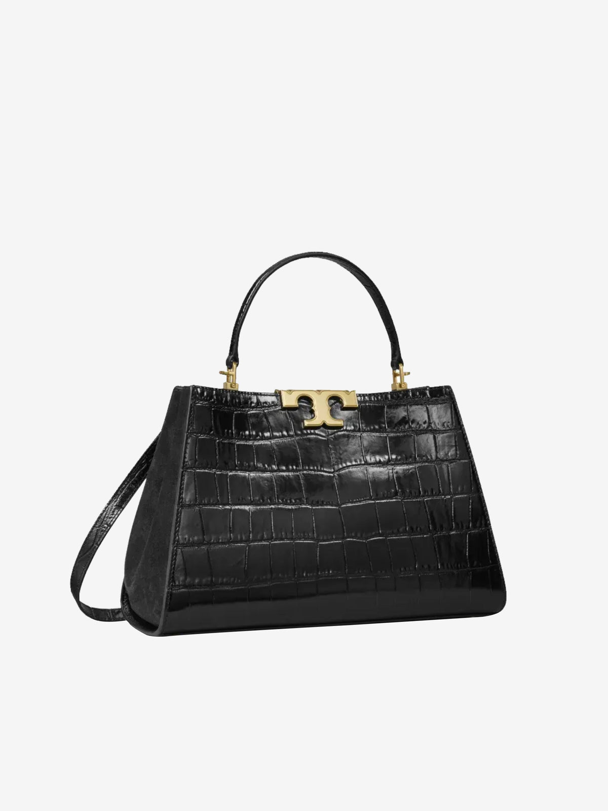 TORY BURCH - Women Eleanor Croc Embossed Satchel Bag