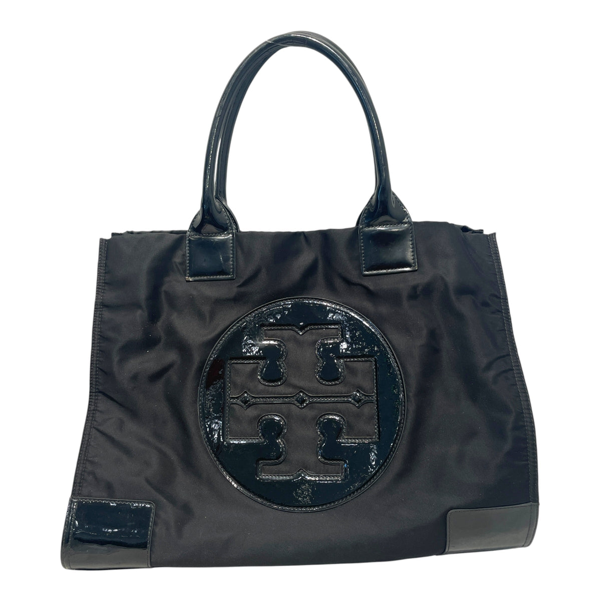 TORY BURCH/Bag/Monogram/Leather/WHT/Logo Tote