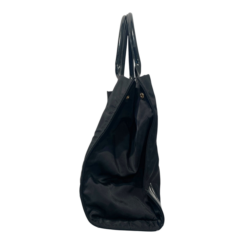 TORY BURCH/Bag/Monogram/Leather/WHT/Logo Tote