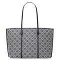 Tory Burch Women's Perry T Monogram Tote