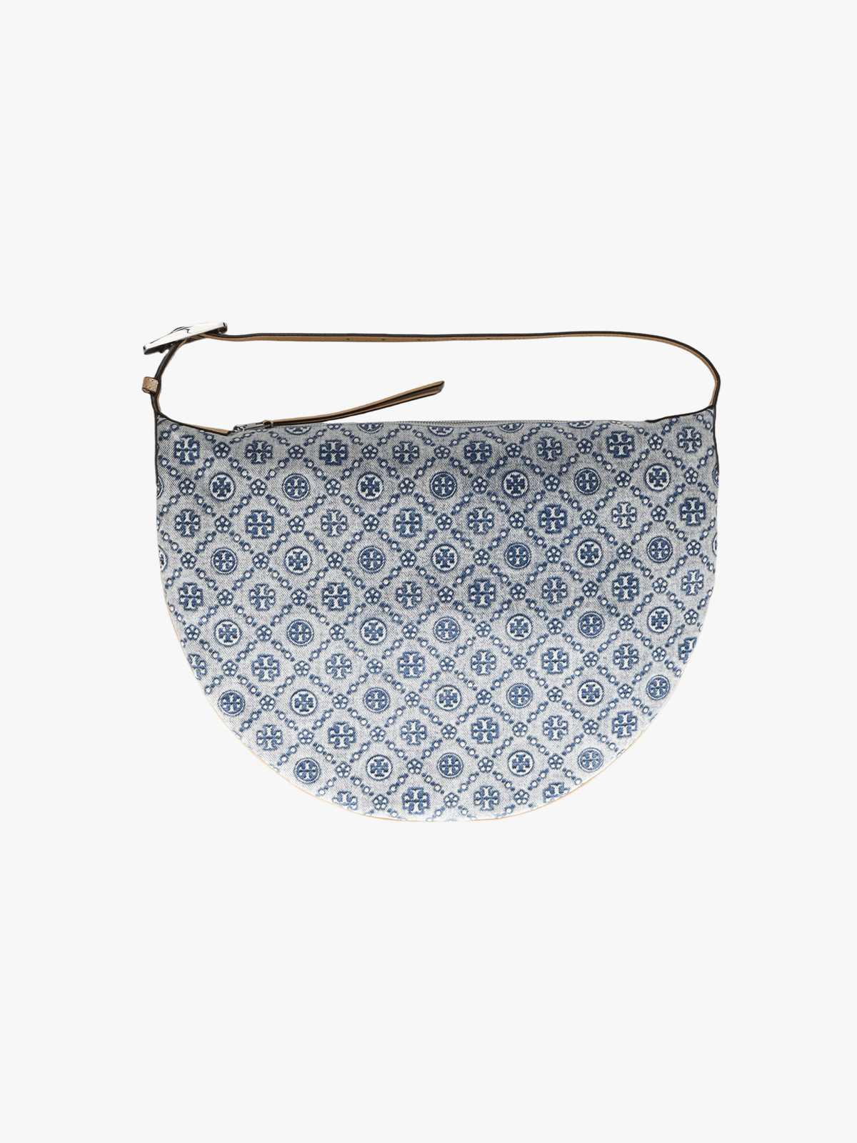 TORY BURCH - Women T Monogram Denim Balloon Bag